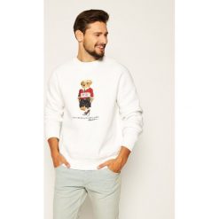 Bluza Polo Ralph Lauren Magic Fleece 710800496002. Białe bluzy męskie Polo Ralph Lauren, m, bez wzorów, polo, bez rękawów, bez kaptura. Za 749,00 zł.
