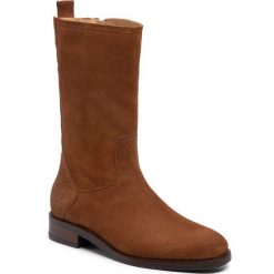 Kozaki GANT - Fay 19553980 Tobacco Brown G42. Pomarańczowe kozaki damskie GANT, ze skóry, bez obcasa, na obcasie, bez zapięcia. W wyprzedaży za 519,00 zł.