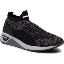 Sneakersy DIESEL - S-Kb Athl Sock II Y01997 P2199 H2564 Black/Steel Gray. Szare sneakersy męskie Diesel, na co dzień, bez wzorów, z tworzywa sztucznego, bez zapięcia. Za 839,00 zł.