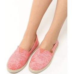 Espadryle damskie: Różowe Espadryle Belle