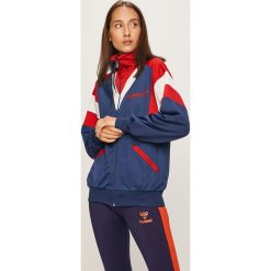 Hummel - Bluza. Niebieskie bluzy damskie Hummel, s, bez wzorów, z poliesteru, bez rękawów, bez kaptura. W wyprzedaży za 219,90 zł.