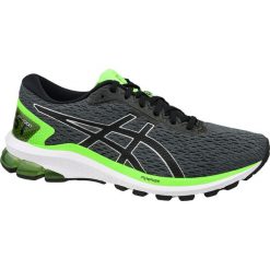 Asics GT-1000 9 1011A770-022 buty do biegania męskie czarne 44,5. Czarne buty sportowe męskie Asics, z materiału, bez zapięcia, do biegania. W wyprzedaży za 429,99 zł.