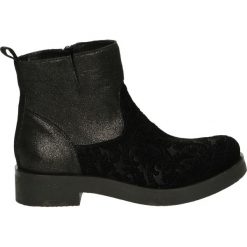 Botki - H25 VEL NERO. Czarne botki damskie marki Venezia, ze skóry. Za 229,00 zł.