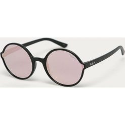 Pepe Jeans - Okulary Ronnie. Czarne okulary przeciwsłoneczne damskie Pepe Jeans, okrągłe. W wyprzedaży za 219,90 zł.