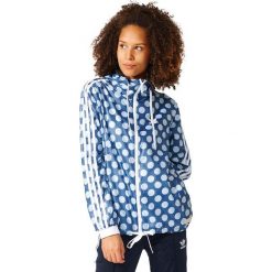 Kurtki damskie: Adidas Originals Kurtka damska Windbreaker niebieska r. 36 (BJ8377)