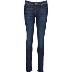 Dżinsy "Jasmin" - Slim fit - w kolorze granatowym. Niebieskie jeansy damskie Mustang, l. W wyprzedaży za 177,95 zł.