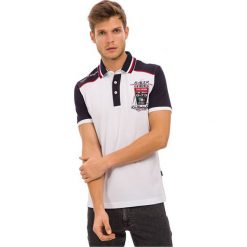 Galvanni koszulka polo męska Ans XL biała. Białe koszulki polo męskie GALVANNI, xl, z napisami, bez rękawów. Za 259,00 zł.