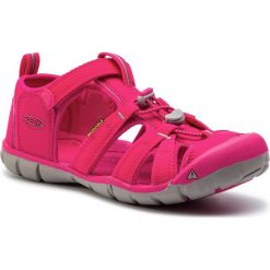Sandały KEEN - Seacamp II Cnx 1020699 Hot Pink. Różowe sandały dziewczęce Keen, z tworzywa sztucznego, bez zapięcia. W wyprzedaży za 179,00 zł.