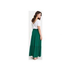 Bluzka V NECK biel. Białe bluzki damskie Studio erer, s, bez wzorów, z elastanu, z dekoltem na plecach, bez rękawów. Za 129,00 zł.