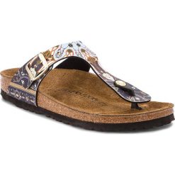 Chodaki damskie: Japonki BIRKENSTOCK - Gizeh Bs 1009805 Ancient Mosaic Blue