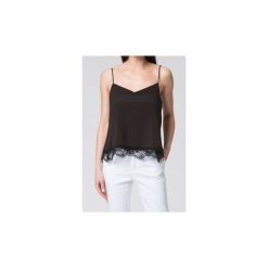Bluzki damskie: Bluzki Mosali Top M036 Czarny