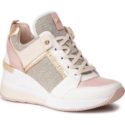 Sneakersy MICHAEL MICHAEL KORS - Georgie Trainer 43S9GEFS3L Sftpnk Multi. Białe półbuty damskie MICHAEL Michael Kors, ze skóry ekologicznej. Za 779,00 zł.