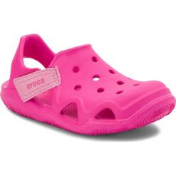 Sandały dziewczęce: Sandały CROCS – Swiftwater Wave K 204021 Neon Magenta