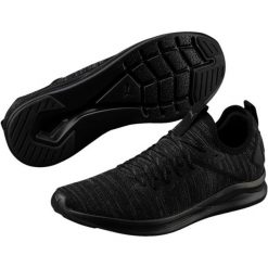 Puma Buty Sportowe Ignite Flash Evoknit Black 44. Czarne buty sportowe męskie Puma, bez zapięcia, na fitness i siłownię. W wyprzedaży za 275,00 zł.