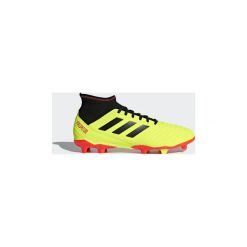 Buty do piłki nożnej adidas Buty Predator 18.3 FG. Czarne halówki męskie marki Adidas, ze skóry, do piłki nożnej. Za 379,00 zł.