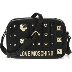 Love Moschino torebka JC4240-PP08-KF0-000 czarna. Czarne torebki klasyczne damskie Love Moschino, bez wzorów, eleganckie, bez dodatków. Za 779,00 zł.