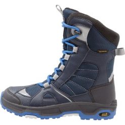Jack Wolfskin SNOW RIDE TEXAPORE Śniegowce vibrant blue. Niebieskie buty zimowe damskie Jack Wolfskin, z materiału. Za 369,00 zł.