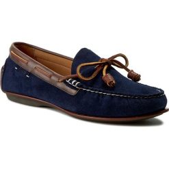 Mokasyny POLO RALPH LAUREN - Davy A91 APST1 SASP1 WCNAV Newport Navy/Ta. Niebieskie mokasyny męskie Polo Ralph Lauren, ze skóry. W wyprzedaży za 429,00 zł.
