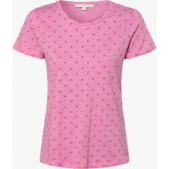 Tom Tailor Denim - T-shirt damski, różowy. Różowe t-shirty damskie TOM TAILOR DENIM, s, z nadrukiem, z denimu, bez kołnierzyka. Za 79,95 zł.