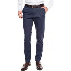 Rurki męskie: spodnie court 216 niebieski slim fit