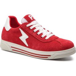 Sneakersy PRIMIGI - 3383011 D Red. Czerwone trampki chłopięce Primigi, bez wzorów, ze skóry, na sznurówki. W wyprzedaży za 209,00 zł.