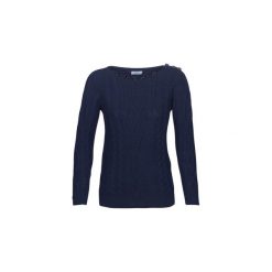 Swetry Betty London JEDRO. Niebieskie swetry klasyczne damskie Betty London, l. Za 129,00 zł.