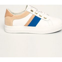 Gant - Buty skórzane Avona. Białe buty sportowe damskie GANT, bez wzorów, ze skóry, sportowe. Za 479,90 zł.