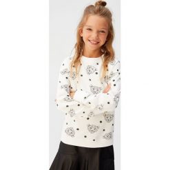 Mango Kids - Bluza dziecięca Frida 110-164 cm. Żółte bluzy dziewczęce Mango Kids, bez wzorów, z bawełny, bez rękawów, bez kaptura. Za 59,90 zł.