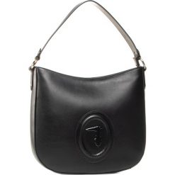 Torebka TRUSSARDI JEANS - Lisbona Hobo Md 75B00962 K299. Czarne torebki klasyczne damskie Trussardi Jeans, bez wzorów, z jeansu, klasyczne, na ramię, bez dodatków. Za 679,00 zł.
