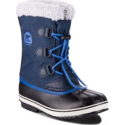 Śniegowce SOREL - Yoot Pac Nylon NY1879 Collegiate Navy/Super Blue 465. Niebieskie śniegowce chłopięce marki Sorel, bez zapięcia. W wyprzedaży za 229,00 zł.