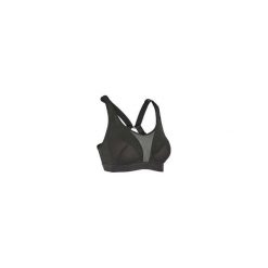Biustonosz Do Biegania Classic Bra Czarno-Różowy. Czarne biustonosze sportowe damskie KALENJI, xl, bez wzorów, z elastanu, do biegania. Za 59,99 zł.