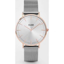 Zegarki damskie: Zegarek damski Mesh Rose Gold Silver Cluse La Boheme CL18116