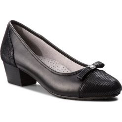 Creepersy damskie: Półbuty JANA – 8-22391-20 Black 001