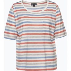 T-shirty damskie: Franco Callegari – T-shirt damski, beżowy