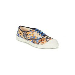 Buty Bensimon TENNIS PENCIL FLOWERS. Żółte trampki i tenisówki damskie Bensimon, bez wzorów, bez zapięcia. Za 135,20 zł.