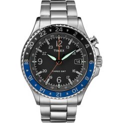 ZEGAREK TIMEX AlliedThreeGMT. Szare, analogowe zegarki męskie . Za 790,00 zł.