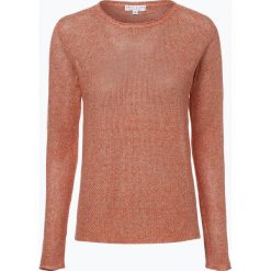 Marie Lund - Sweter damski z lnu, czerwony. Czerwone swetry klasyczne damskie marki Marie Lund, s, eleganckie. Za 79,95 zł.