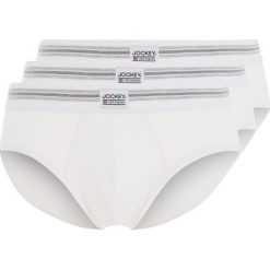 Jockey 3 PACK Figi white. Białe bokserki męskie marki Jockey, z bawełny. Za 139,00 zł.