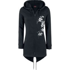 Bluzy damskie: Spiral Pure Of Heart Bluza z kapturem rozpinana damska czarny