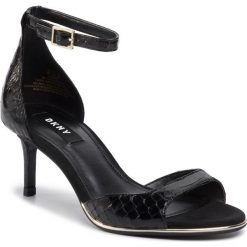 Sandały DKNY - Giselle - Ankle Stra K4938988 Blk/Black. Czarne klapki damskie DKNY. Za 479,00 zł.