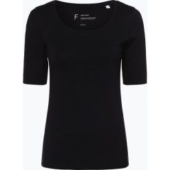 Opus - T-shirt damski – Daily F, niebieski. Niebieskie t-shirty damskie Opus, bez wzorów, eleganckie, bez kołnierzyka. Za 79,95 zł.