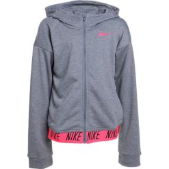 Nike Performance CORE STUDIO Bluza rozpinana carbon heather/racer pink. Szare bluzy dziewczęce rozpinane Nike Performance, z poliesteru. W wyprzedaży za 179,10 zł.
