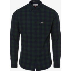 Tommy Jeans - Koszula męska, zielony. Zielone koszule męskie Tommy Jeans, m, bez wzorów, z jeansu, bez kołnierzyka, bez rękawów. Za 299,95 zł.