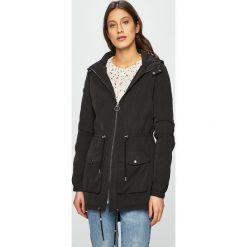 Only - Kurtka. Niebieskie kurtki damskie ONLY, s, bez wzorów, z poliesteru, długie. W wyprzedaży za 129,90 zł.
