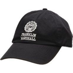 Franklin & Marshall Czapka z daszkiem Czarny. Czarne czapki męskie Franklin Marshall, bez wzorów, z bawełny. Za 154,95 zł.