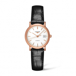 LONGINES Elegant L4.378.8.12.0. Różowe zegarki damskie LONGINES, złote. Za 11920,00 zł.