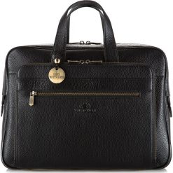 Torba 17-3-314-1. Czarne torby na laptopa marki Wittchen, w paski. Za 699,00 zł.