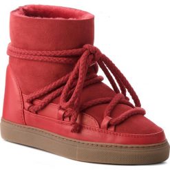 Buty INUIKII - Sneaker Classic 70202-5 Red. Czerwone kozaki damskie marki Inuikii, ze skóry, bez zapięcia. W wyprzedaży za 629,00 zł.