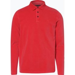 Marc O'Polo - Męska koszulka polo, czerwony. Czerwone koszulki męskie marki Marc O'Polo, xl, bez wzorów, vintage, polo, z długim rękawem, długie. Za 349,95 zł.