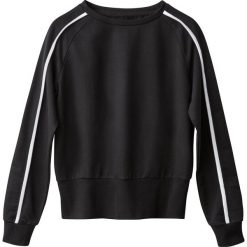 Bluza dwukolorowa. Czarne kardigany damskie marki La Redoute Collections, s, z bawełny. Za 102,86 zł.